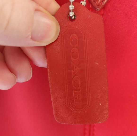 Vintage Coach Neoprene and Leather Tote - Picture 4 of 11